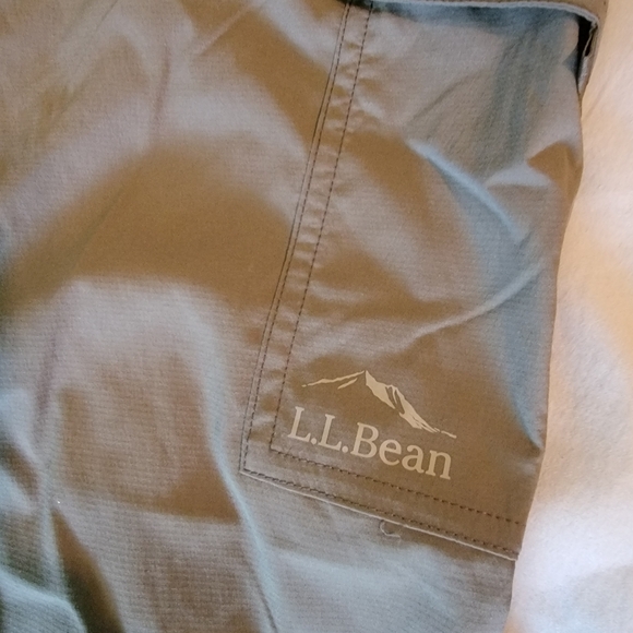 L.L. Bean Men's Men's Tropicwear Pants, size XXXL 30" Dark Cinder - Picture 4 of 12